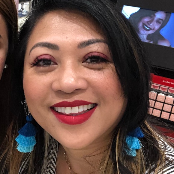 Long Tassel Drop Earrings -LAST ONE IN PURPLE - Picture 5 of 7